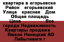 квартира в егорьевске › Район ­ егорьевский › Улица ­ красная › Дом ­ 47 › Общая площадь ­ 52 › Цена ­ 1 750 000 - Все города Недвижимость » Квартиры продажа   . Ямало-Ненецкий АО,Лабытнанги г.